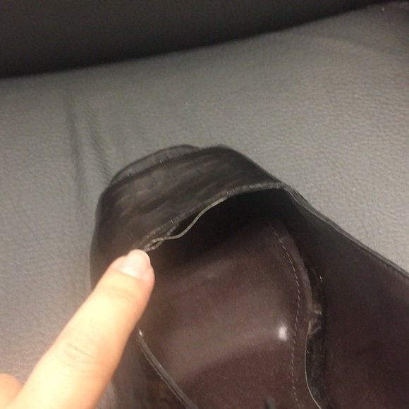 ALEX MARIE Black Open-Toe Women's Shoes - Picture 9 of 9